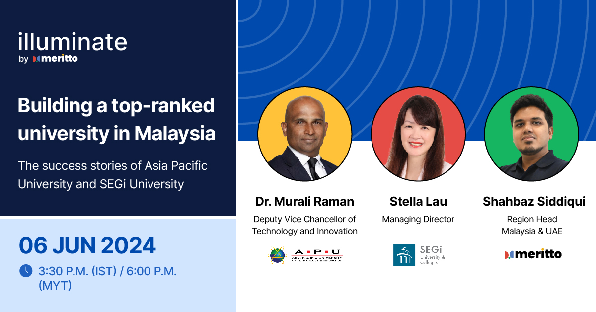 Building a top-ranked university in Malaysia » Meritto