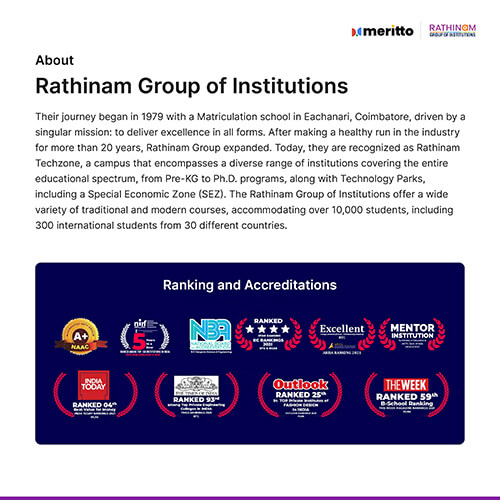 Rathinam Group of Institutions